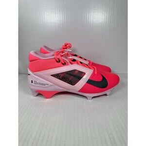 Size 10 Nike Alpha Menace 4 Pro Breast Cancer PE Football Cleats Mens HJ4568-600